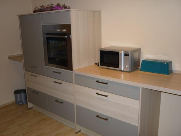 Küche der Ferienwohnung Scheuerer in Kelheim im Altmühltal