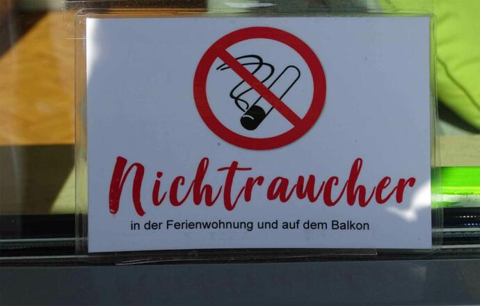 Nichtraucher-Balkon