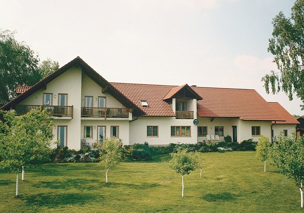 Hausansicht FeWo auf dem Bauernhof