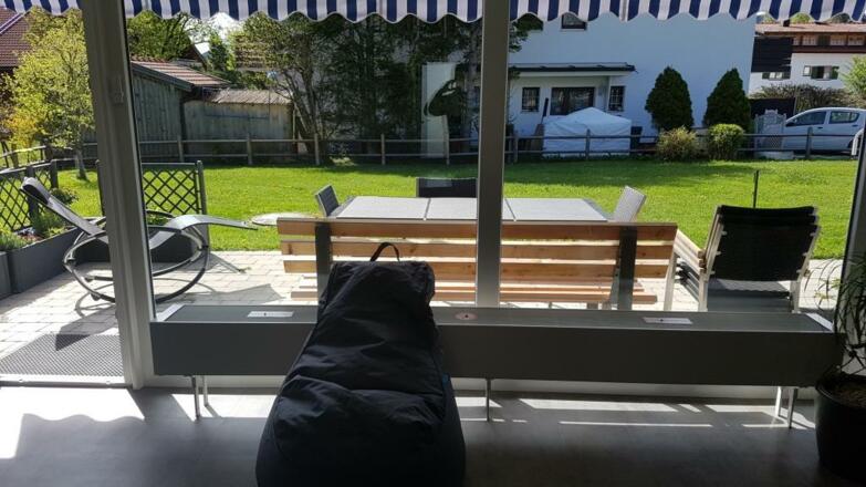 Terrasse/Garten von innen