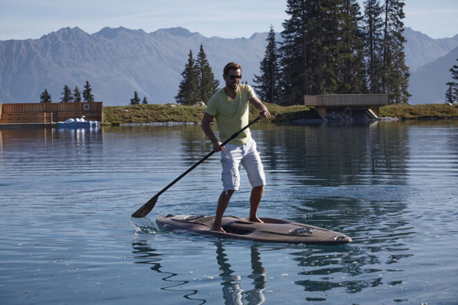 Erlebnispark Hög mit Stand Up Paddling