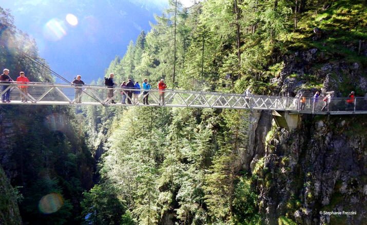 Brücke Leutascher Geisterklamm