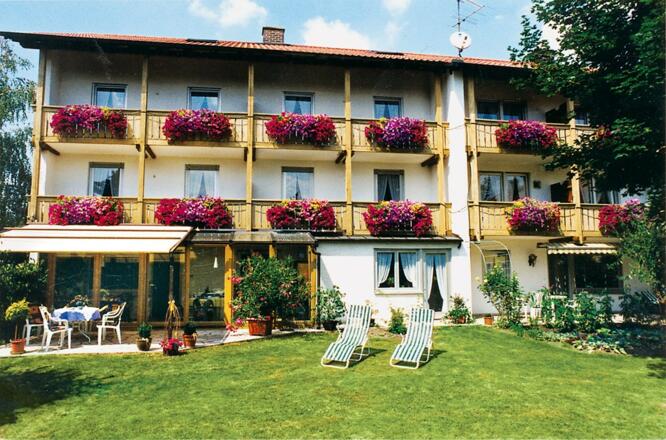 Hausansicht Pension Amann