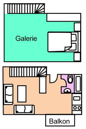 Umriss Ferienwohnung 310