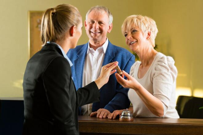 Hotel Centurio Bad Gögging Rezeption