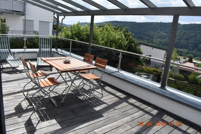 Überdachte Terrasse