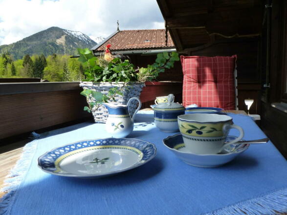 Balkon der Ferienwohnung