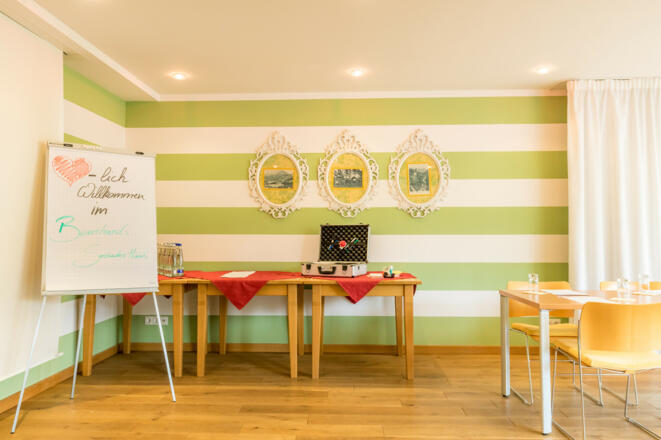 Tagungsraum im Seebacherhaus