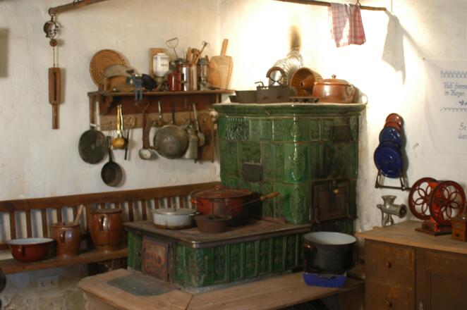 Original Kachelofen im Lipphaus