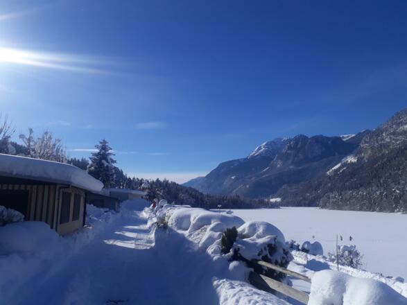 Camping Seehof Stellplätze und Liegewiese