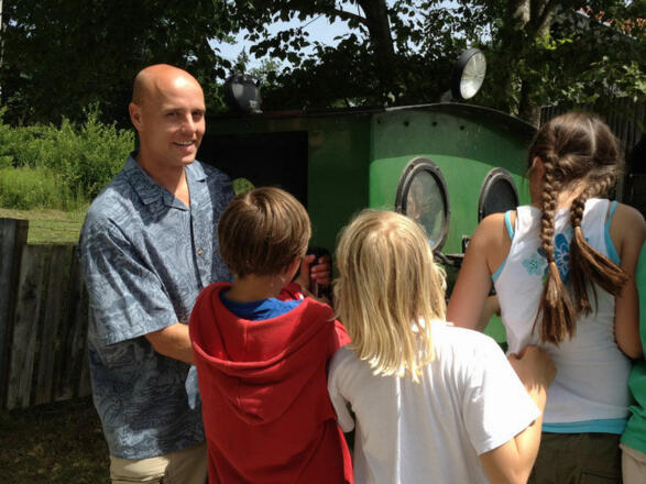 Kinderhit Feldbahnfahrt