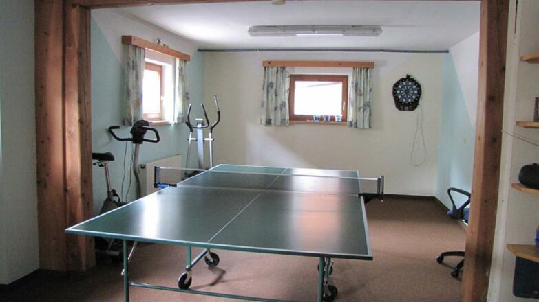 Tischtennisraum im Haus Rosmarie