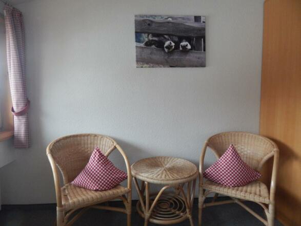 Sitzgelegenheit im Schlafzimmer