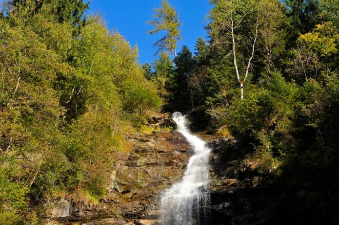 Naturerlebnisweg Hart im Zillertal Schleierwasserfall