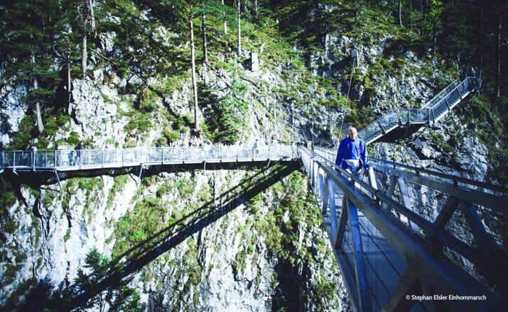 Leutascher Geisterklamm Brücke