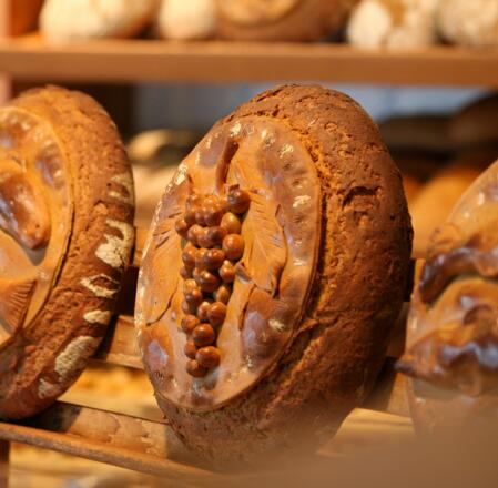 Biobrot von der Bäckerei und Konditorei Necker