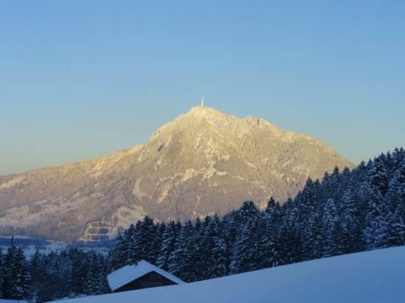 Grünten im Winterkleid