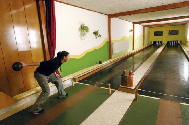 Kegelbahn im Gasthof Weberhäusl