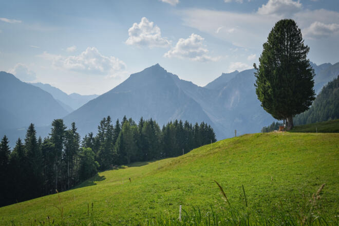 Wetterkreuz am Weg zum Reither Kogel beim Bauernhof Fürsten