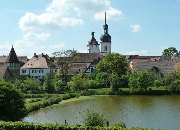 Blick auf Prichsenstadt