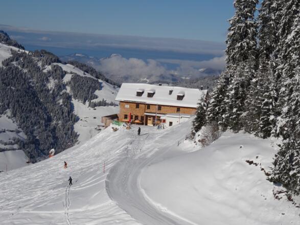 Blick aus der Alpenrosenbahn