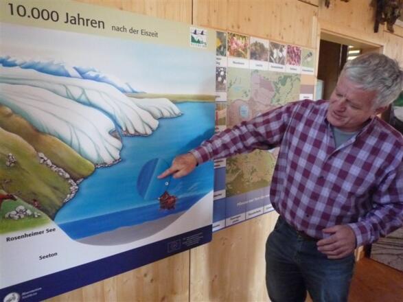 Das grüne Klassenzimmer der Moorstation Nicklheim.