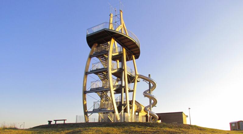 &quot;Noahs-Segel&quot; - Arche Rhön auf dem Ellenbogen