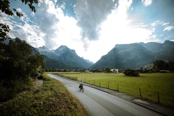 Scheffsnoth - Loferer Steinberge im Hintergrund