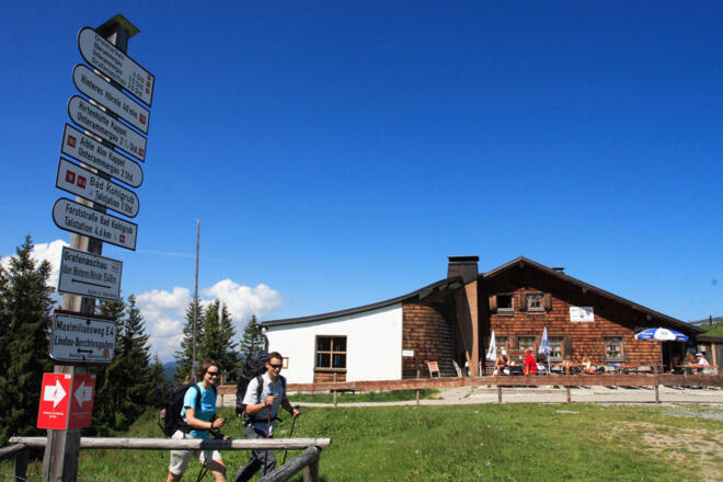 Hüttenwanderung - Hüttenwoche Ammergauer Alpen (1.Etappe von 6)
