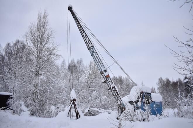 Moorlehrpfad im Winter