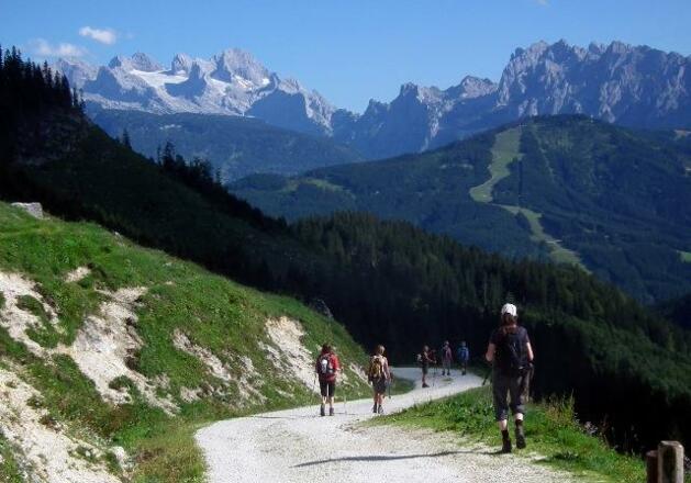 Blick von der Rinnbergalm