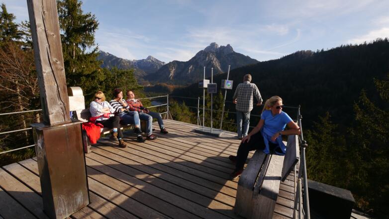 Aussichtsplattform auf dem Kalvarienberg