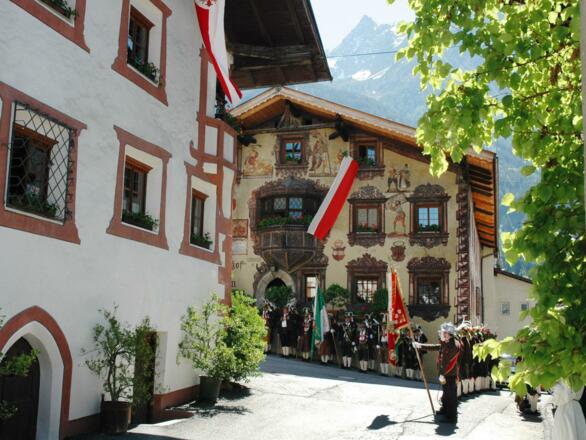 Aussicht &quot;alter Dorfkern&quot; Oetz