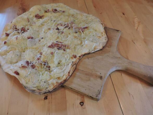 Flammkuchen backen