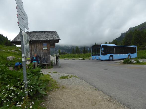 Bushaltestelle Formarinalpe