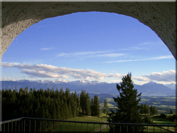 Aussicht Auerbergturm