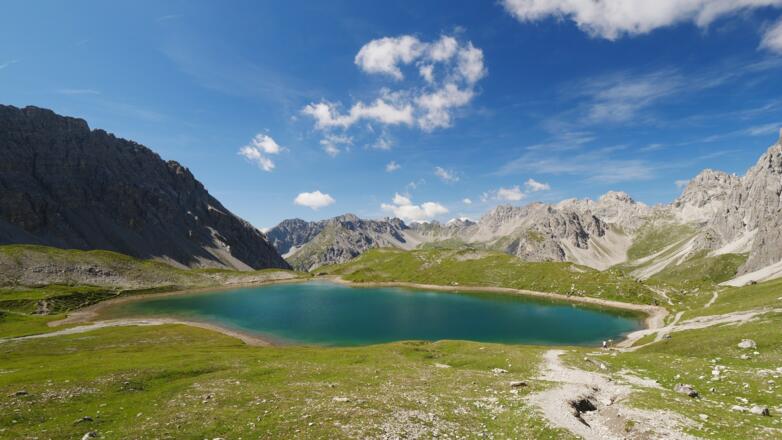 Der traumhaft gelegene Steinsee