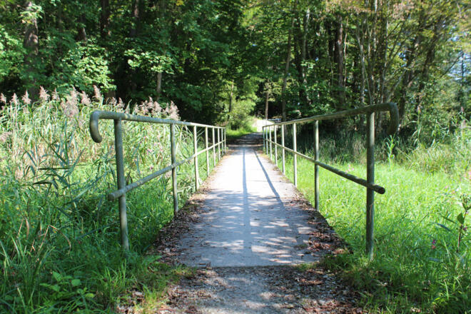 Fußweg nach Attel