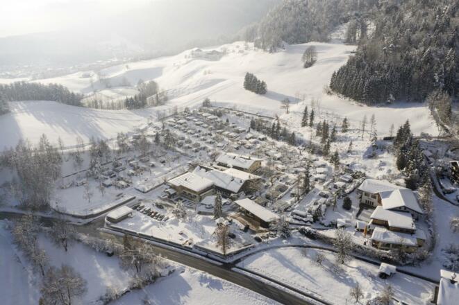 Camping Stadlerhof Winter Panorama