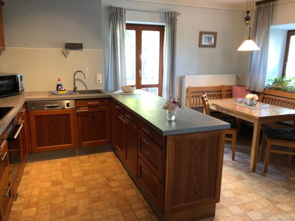 Wohnküche mit Essecke