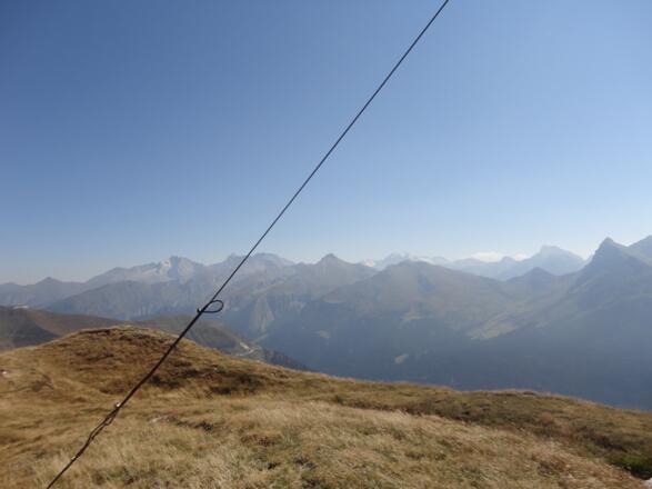 Blick zu den Zillertaler Alpen