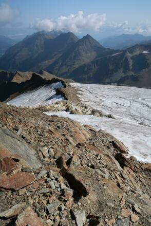 Grat zwischen Nürnbergerhütte und Wildem Freiger