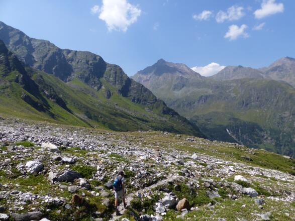 Nur wenige Bergsteiger wird auf dieser Route treffen.