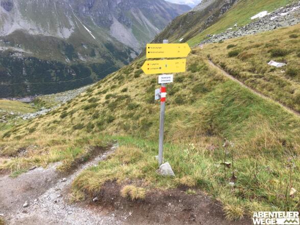 8.00 km - Links abbiegen (&quot;Bockhartsee, Sportgastein&quot;).