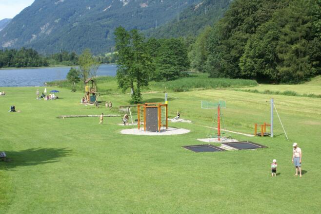 Spielplatz am Campingplatz Seehof