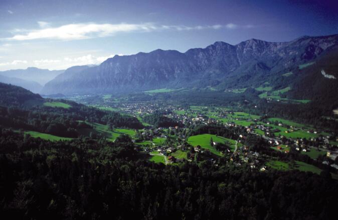 Blick auf das Goiserertal