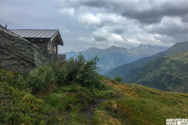 Bergpanorama oberhalb von Sportgastein.