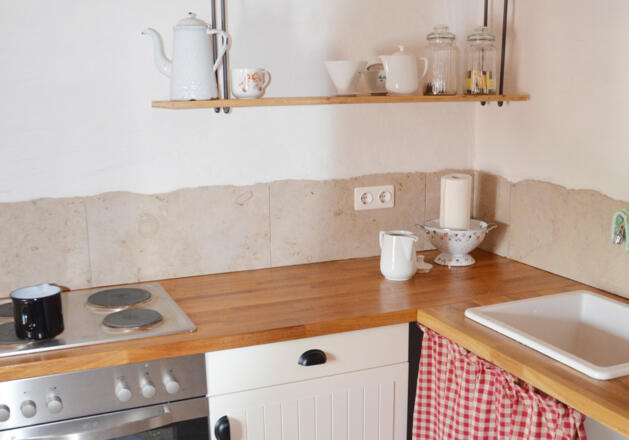 Voll ausgestaltete Küche