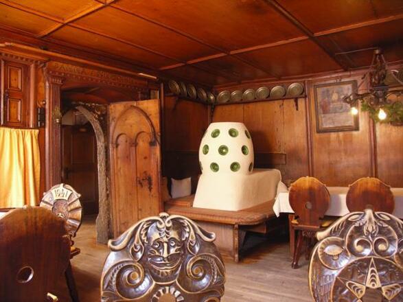 Stübchen Blick Kachelofen