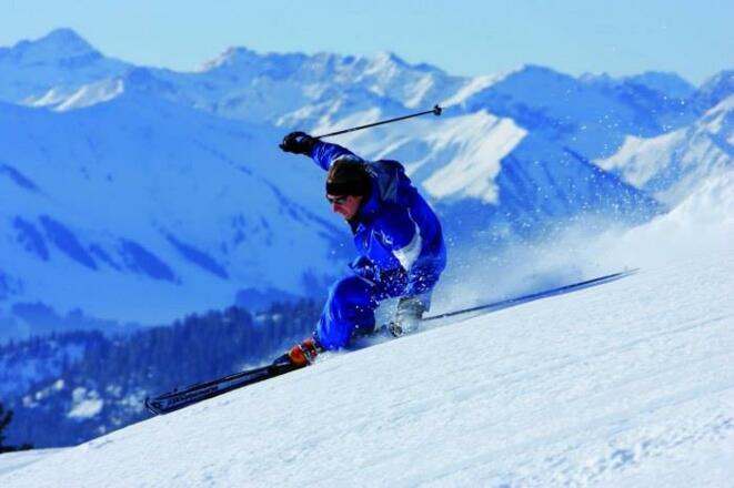 Skiurlaub im Allgäu mit Panoramablick